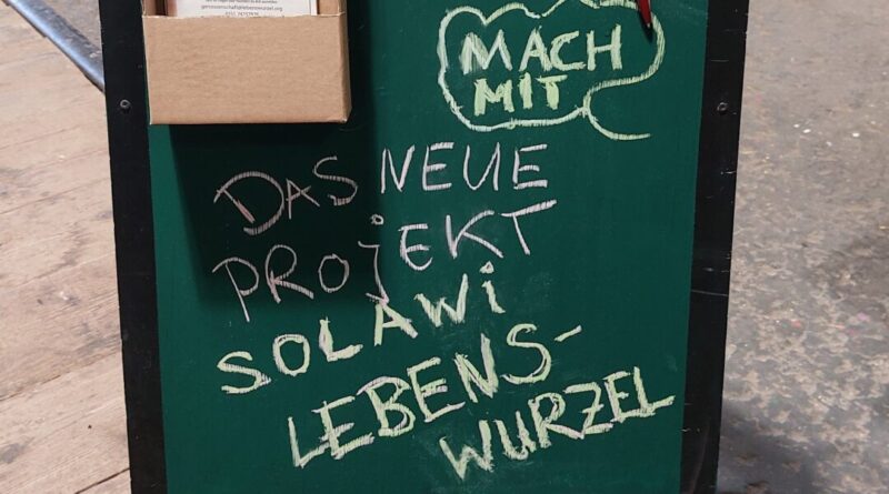 Neues Projekt Solawi Lebenswurzel sucht Unterstützung