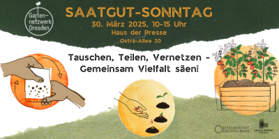 Saatgut-Sonntag Gartennetzwerk Dresden