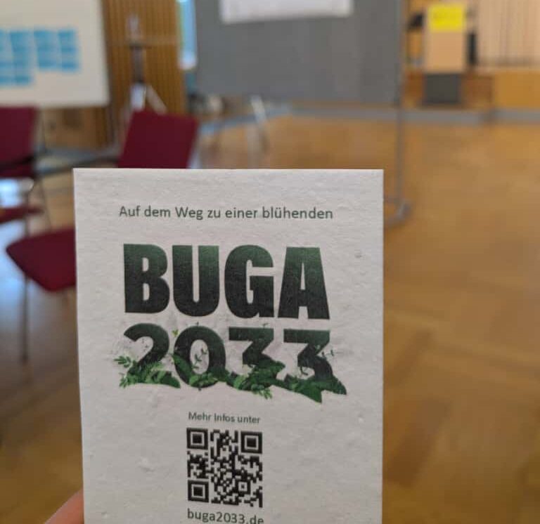 Die BUGA 2033 als Motor für eine zukunftsfähige Stadt?
